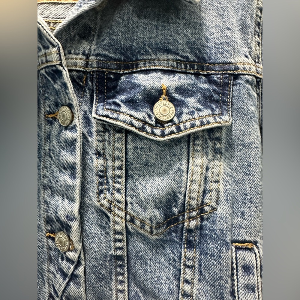 Free People Rumors Denim Jacket - Size Small - Picture 4 of 6